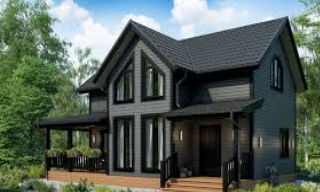 Проекты каркасных домов с террасой от 3554 рублей | Строй-Прт