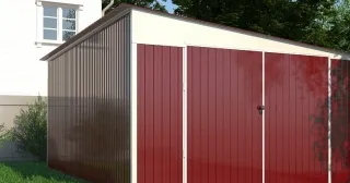 Сарай из труб в Партизанске от 40609 рублей - строительство сараев из труб и профнастила