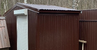 Сарай из металлопрофиля в Партизанске для дачи от Строй-Прт от 40609 рублей